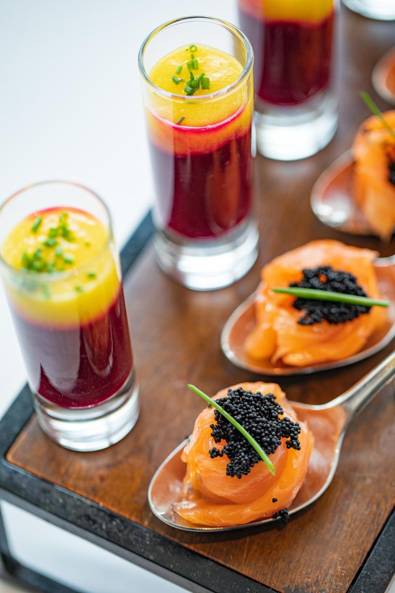 Grand Mogador City Center Casablanca Luaran gambar Caviar and other hors d'oeuvres